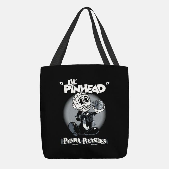 Lil' Pinhead-none basic tote bag-Nemons