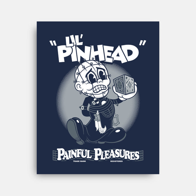 Lil' Pinhead-none stretched canvas-Nemons