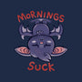 Mornings Suck Bat-mens long sleeved tee-TechraNova