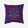Mornings Suck Bat-none removable cover w insert throw pillow-TechraNova