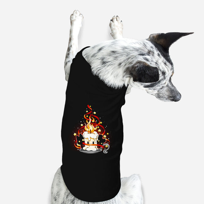 Magic Christmas-dog basic pet tank-Vallina84