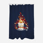 Magic Christmas-none polyester shower curtain-Vallina84