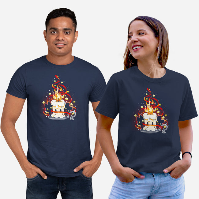 Magic Christmas-unisex basic tee-Vallina84