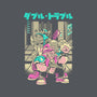 Trouble In Double-mens premium tee-Sketchdemao