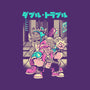 Trouble In Double-mens premium tee-Sketchdemao