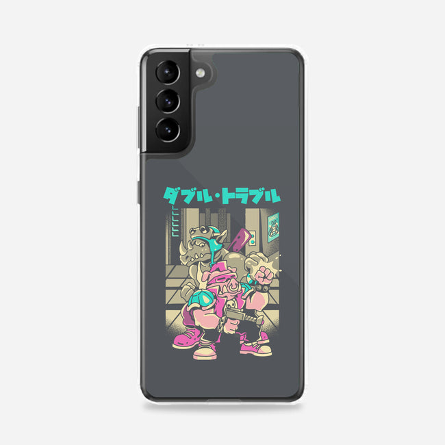 Trouble In Double-samsung snap phone case-Sketchdemao