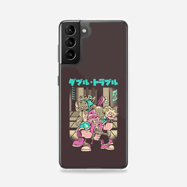 Trouble In Double-samsung snap phone case-Sketchdemao