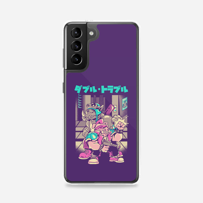 Trouble In Double-samsung snap phone case-Sketchdemao