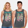 Trouble In Double-unisex basic tank-Sketchdemao