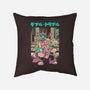 Trouble In Double-none removable cover w insert throw pillow-Sketchdemao