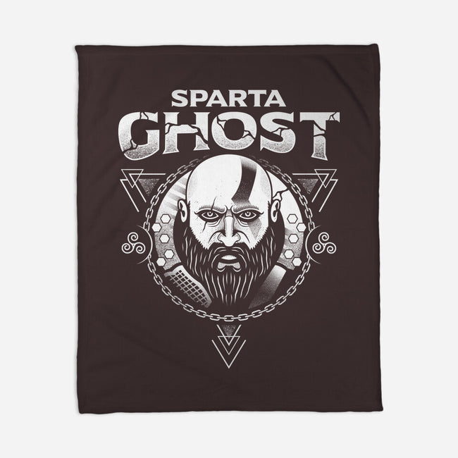 Sparta Ghost-none fleece blanket-Logozaste