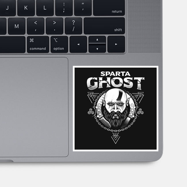 Sparta Ghost-none glossy sticker-Logozaste
