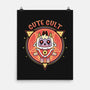 Cutest Cult-none matte poster-Logozaste