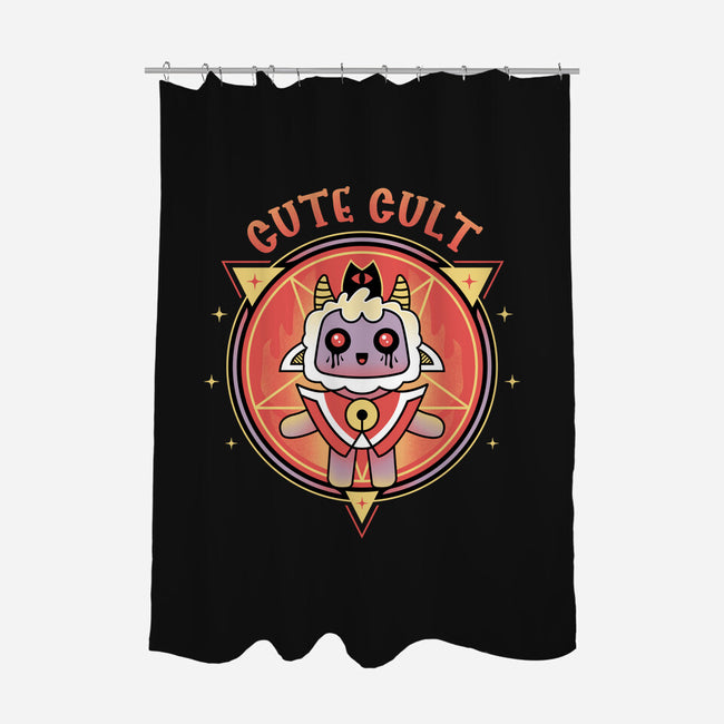 Cutest Cult-none polyester shower curtain-Logozaste