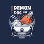 Demon Dog Ramen-none memory foam bath mat-Logozaste