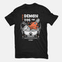 Demon Dog Ramen-womens basic tee-Logozaste