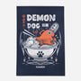 Demon Dog Ramen-none indoor rug-Logozaste