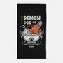Demon Dog Ramen-none beach towel-Logozaste