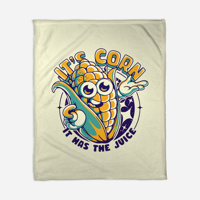 It's Corn-none fleece blanket-estudiofitas