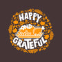 Happy And Grateful-none glossy sticker-bloomgrace28