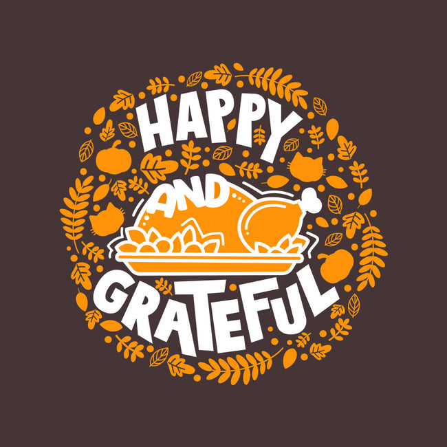 Happy And Grateful-none stretched canvas-bloomgrace28