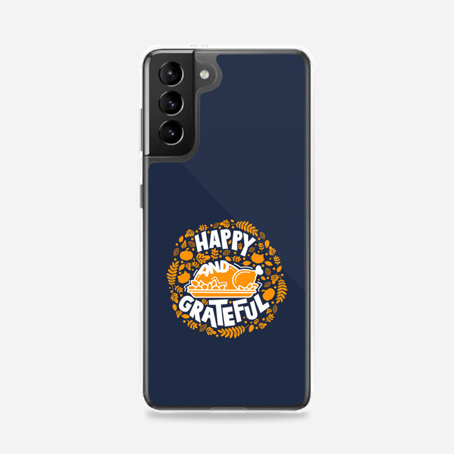 Happy And Grateful-samsung snap phone case-bloomgrace28