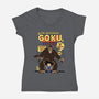 The Strongest Boy-womens v-neck tee-Rudy