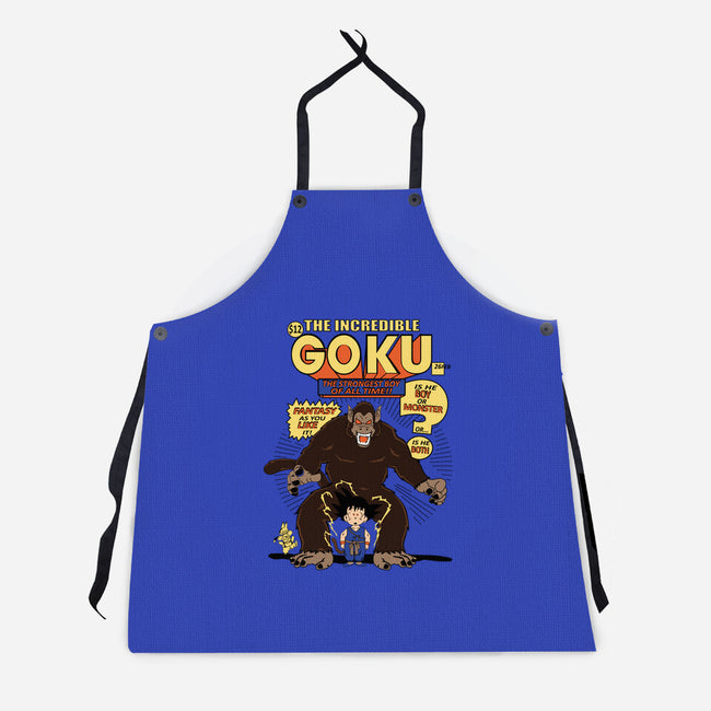 The Strongest Boy-unisex kitchen apron-Rudy