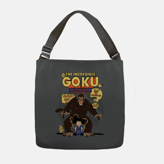 The Strongest Boy-none adjustable tote bag-Rudy