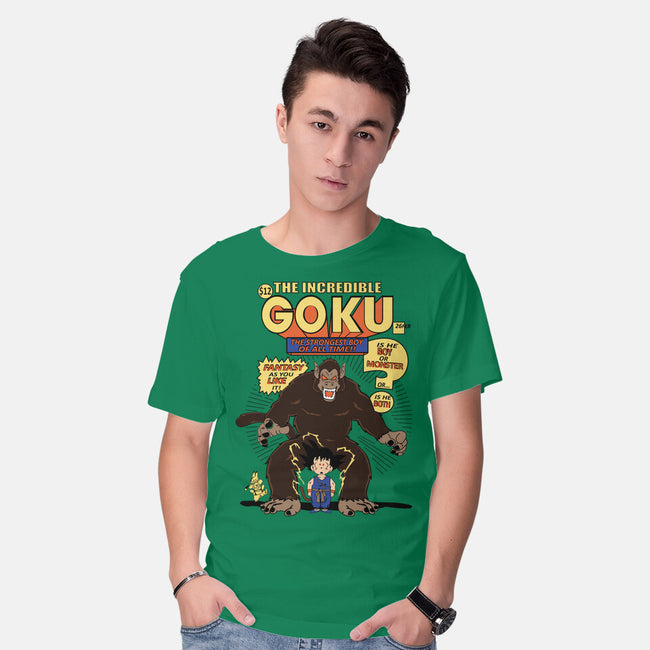 The Strongest Boy-mens basic tee-Rudy