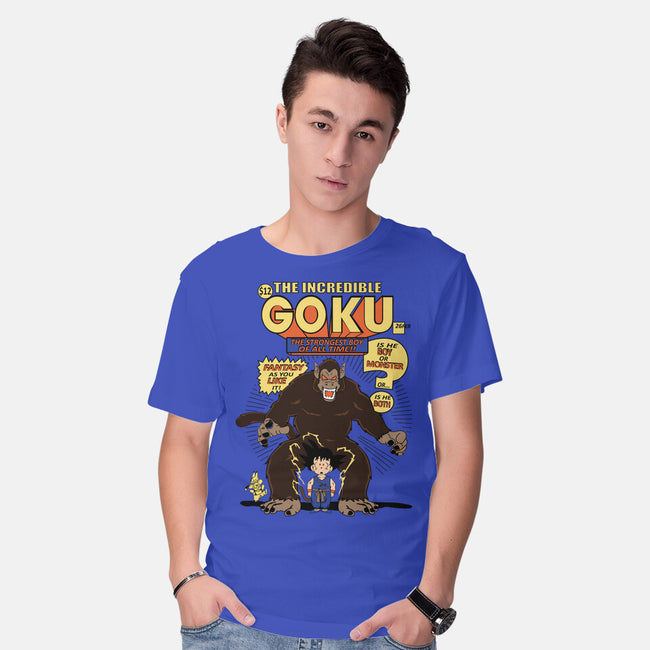 The Strongest Boy-mens basic tee-Rudy