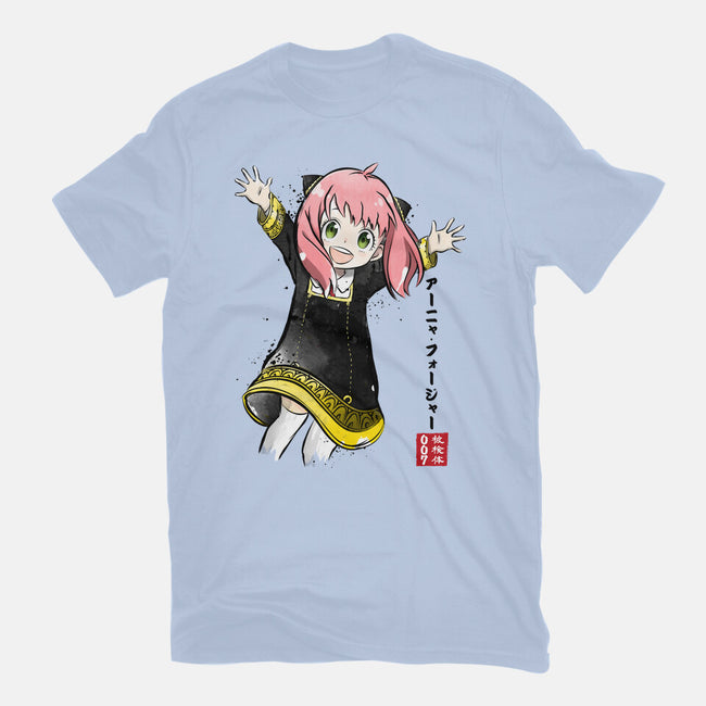 Anya Watercolor-womens basic tee-DrMonekers