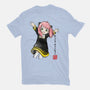 Anya Watercolor-womens basic tee-DrMonekers
