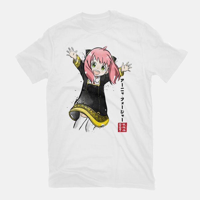 Anya Watercolor-womens basic tee-DrMonekers