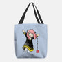 Anya Watercolor-none basic tote bag-DrMonekers