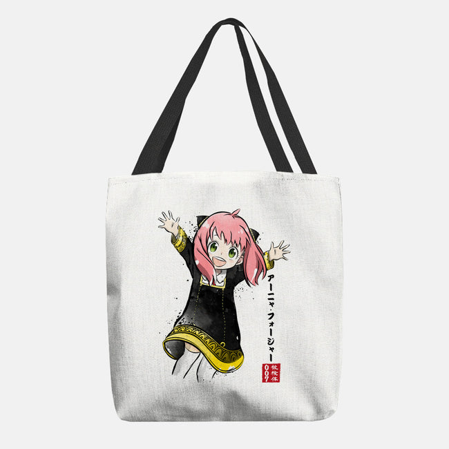 Anya Watercolor-none basic tote bag-DrMonekers