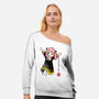 Anya Watercolor-womens off shoulder sweatshirt-DrMonekers