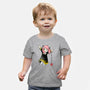 Anya Watercolor-baby basic tee-DrMonekers