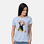 Anya Watercolor-womens basic tee-DrMonekers