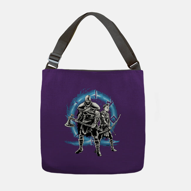 War Family-none adjustable tote bag-Andriu