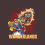 Wonderlands-none removable cover w insert throw pillow-zascanauta