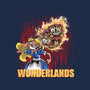 Wonderlands-none removable cover w insert throw pillow-zascanauta