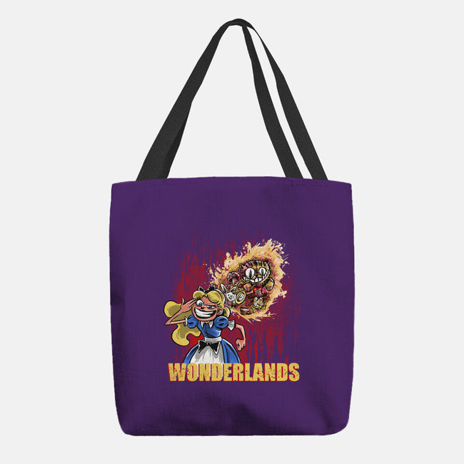 Wonderlands-none basic tote bag-zascanauta
