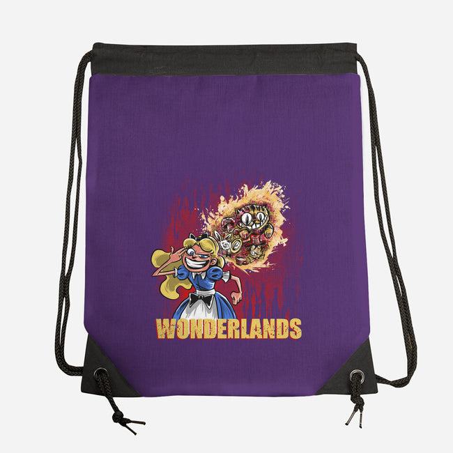 Wonderlands-none drawstring bag-zascanauta