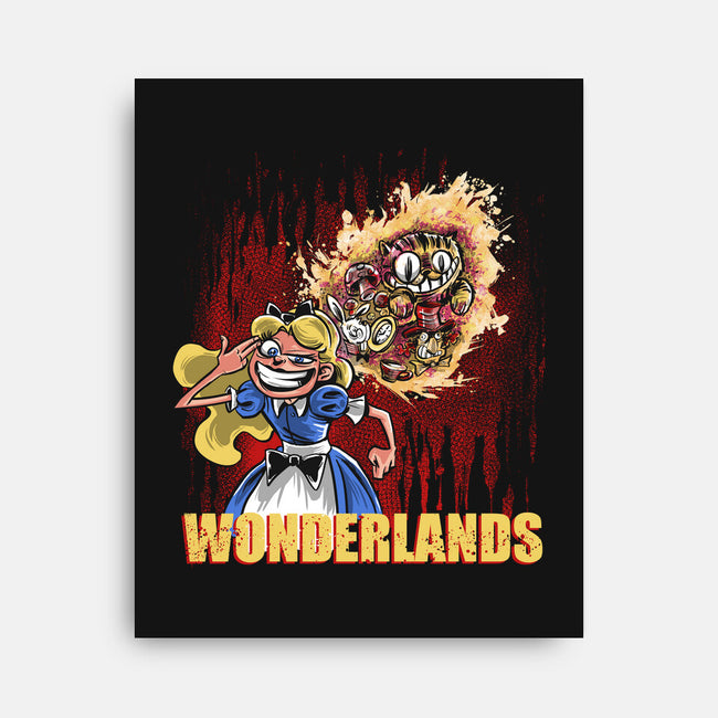 Wonderlands-none stretched canvas-zascanauta
