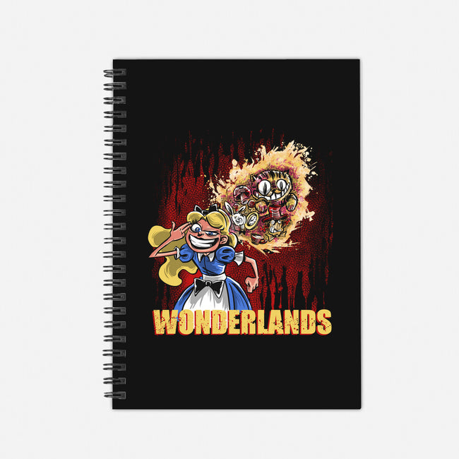 Wonderlands-none dot grid notebook-zascanauta