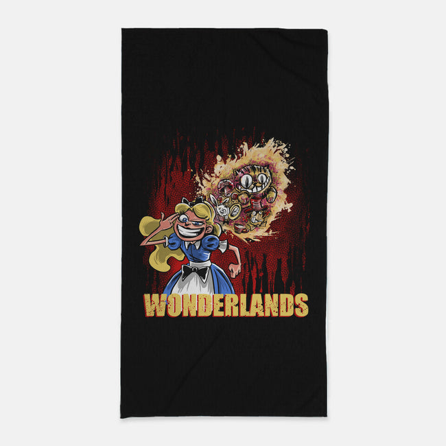 Wonderlands-none beach towel-zascanauta