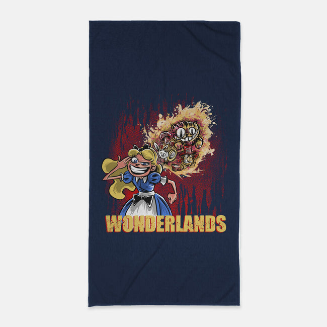 Wonderlands-none beach towel-zascanauta