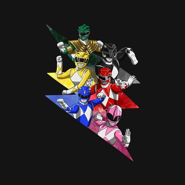 Rangers Pose-none removable cover w insert throw pillow-nickzzarto