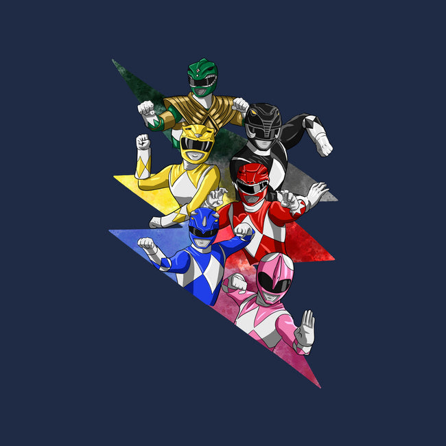 Rangers Pose-none removable cover w insert throw pillow-nickzzarto